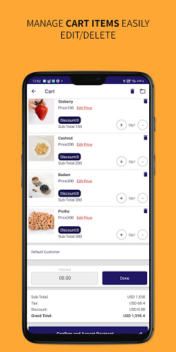POS App, Retail Billing POS Screen 3