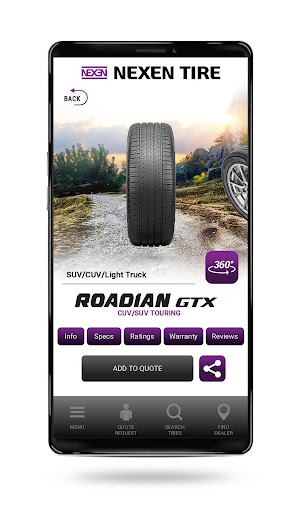 Nexen Tire USA Screen 2