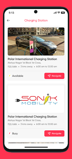Sonik Mobility Screen 3
