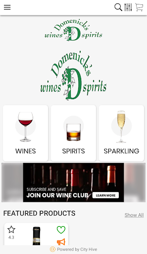 Domenicks Wine & Spirits. Screen 2