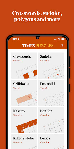 Screenshot of Times of London Puzzles