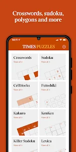 Times of London Puzzles