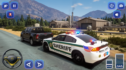 City Cop Car Game 3D screenshot 15