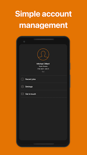 Vecto Driver app Screen 3