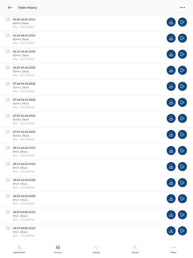 HOD TRACKING SYSTEM Screen 3