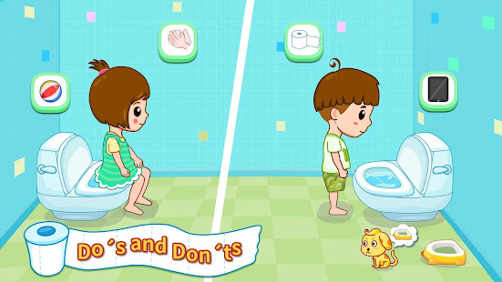 Baby Pandau2019s Potty Training - Toilet Time screenshots 6