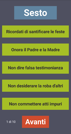 I dieci Comandamenti Screen 2