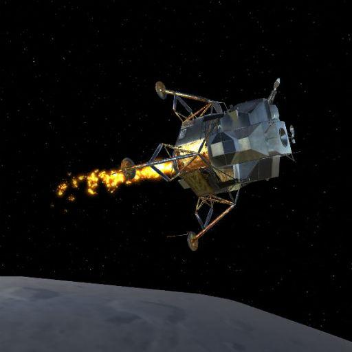 Moon Lander 3D Simulator logo