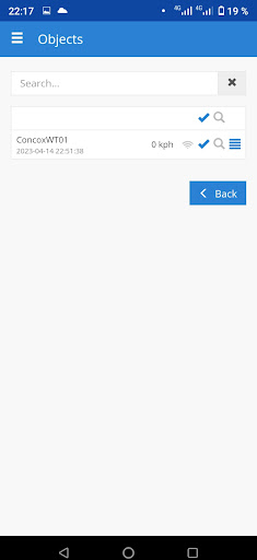 VigiGPS Screen 3