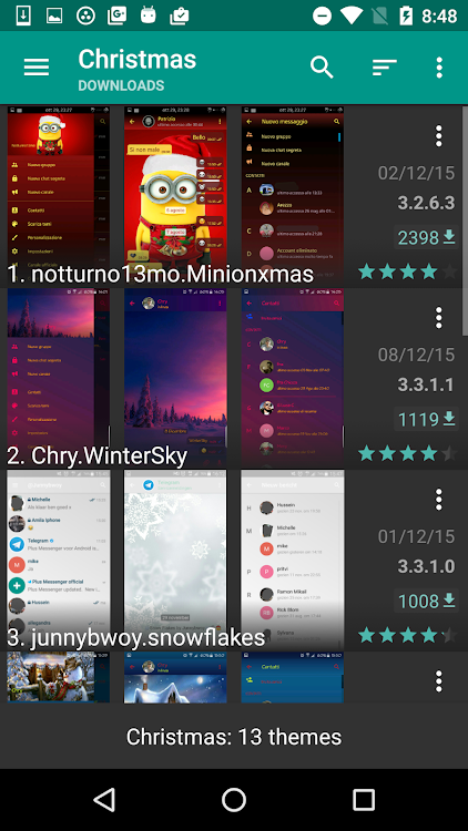 Themes for Plus Messenger - 1.7.0 - (Android)