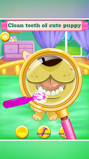 Screenshot of puppy newborn babyshower Games