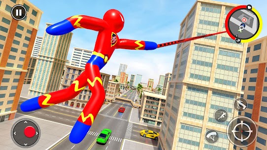 Stickman Rope Superhero Game Mod Apk 28 (Free OF Ads) 4