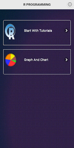 Android application R Programming Solution screenshort