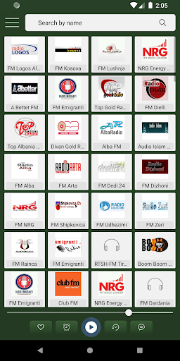 Android application Albania Radio Online - Am Fm screenshort