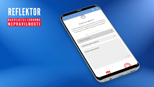 Android application Reflektor: Izbori 24 screenshort