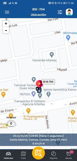 Alvens Gps Screen 2