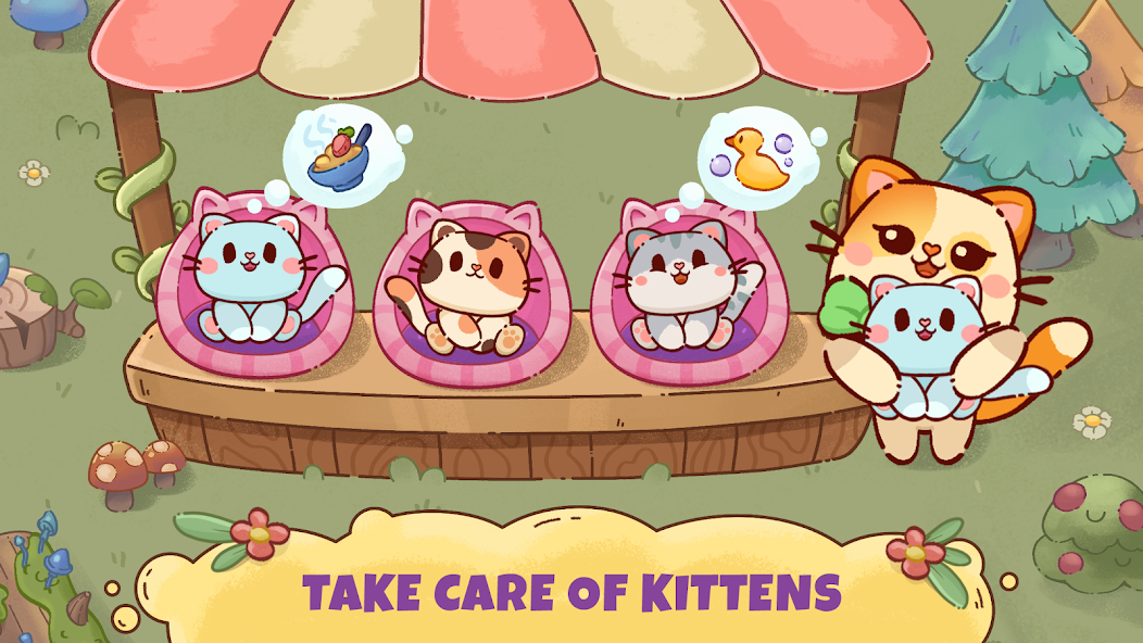 Pet cat Daycare games for baby 1.0.1 APK + Mod (Remove ads) for Android