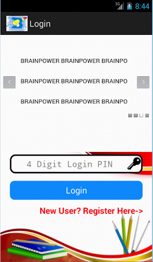 Android application SchoolManApp screenshort