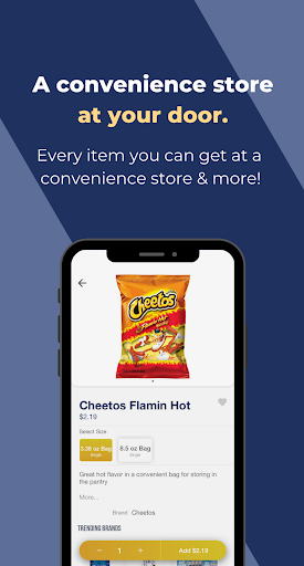 BEVZ Delivery Screen 2