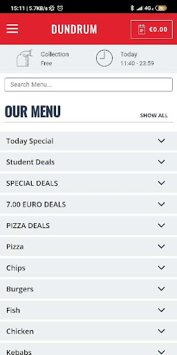 San Marino Takeaway Screen 3
