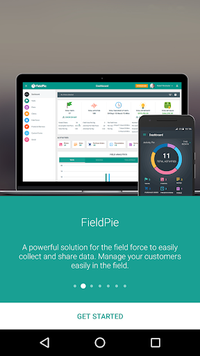 FieldPie Screen 2