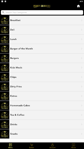 Peaky Grinders Screen 2