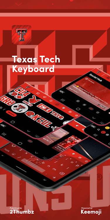 TEXAS TECH Social Hub, Sticker - 1.362.1.6 - (Android)