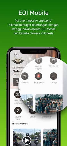 Android application EOI - Estrella Indonesia screenshort