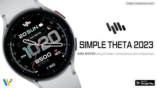 Android application SamWatch Simple Theta 2023 screenshort