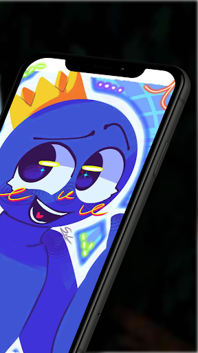 Rainbow Friends Blue Wallpaper