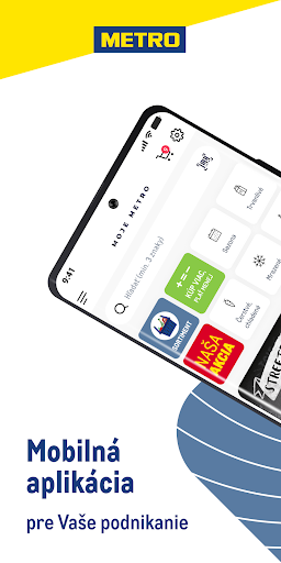 Android application Moje METRO screenshort