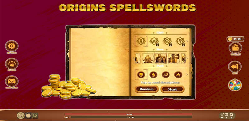 Origins Spellswords- Earn BTC 