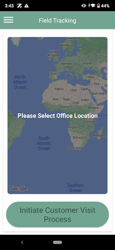 Field Tracking App Screen 3