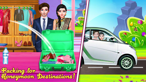 Android application Indian Wedding Honeymoon Games screenshort
