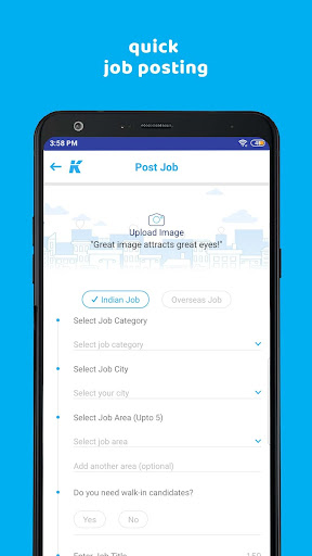 Job Search, Hire Staff- Kaam24 Screen 2