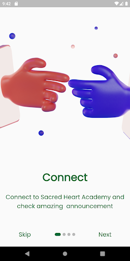 Android application Sacred Heart Academy screenshort