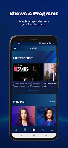 NTD: Live TV & Breaking News Screen 3