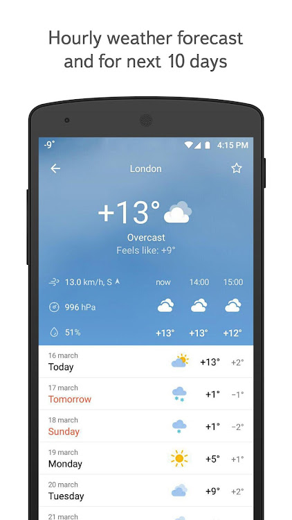 Yandex Weather - 24.4.3 - (Android)