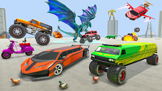 Army Robot Car Game:Robot Game screenshot 1