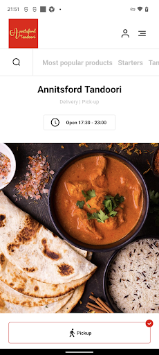 Android application Annitsford Tandoori screenshort