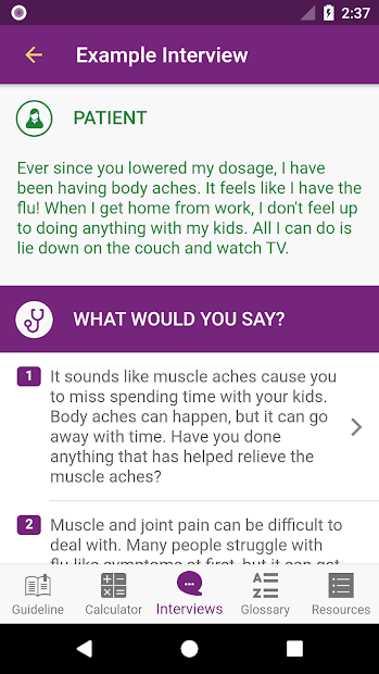 Captura de Pantalla 5 CDC Opioid Guideline android