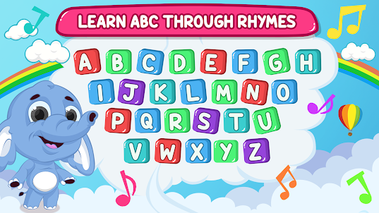 ABC Kids Learning Games, Songs
