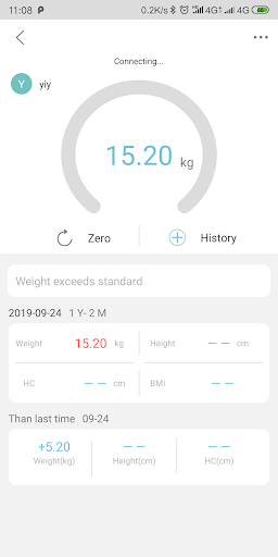 BabyFit Screen 2
