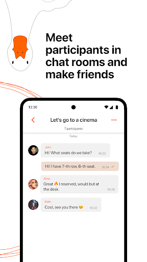 Futurest - Friends & Events Screen 2