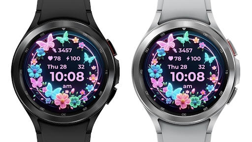 AZ284 Butterfly Watch Face