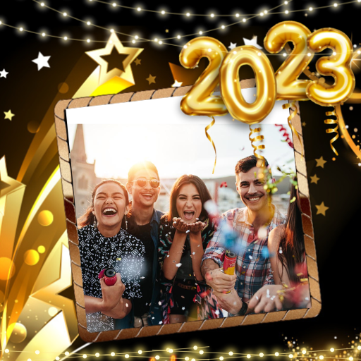 New Year Photo Frame 2023 logo