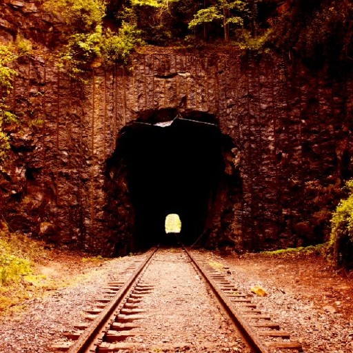 トンネルの壁紙
