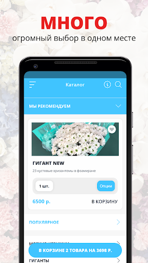Android application РОЗАЛИ.РФ screenshort