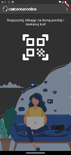 Android application Call Center Online screenshort