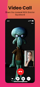 Sinister Squidward Video Call